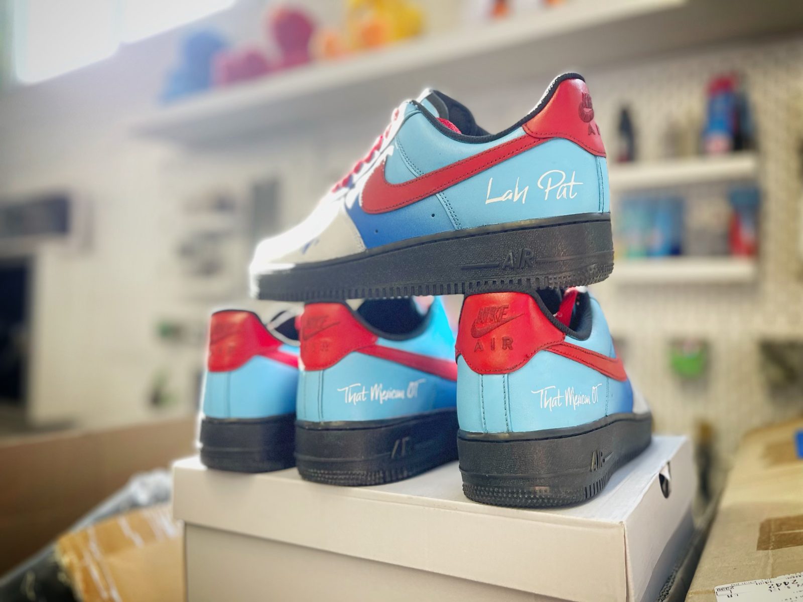 Kicking Vinyl work